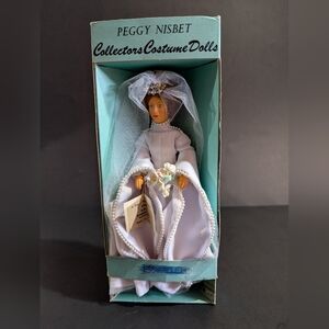 Peggy Nisbet H.R.H. Princess Anne Costume Doll In Wedding Dress  P405 Tags & Box